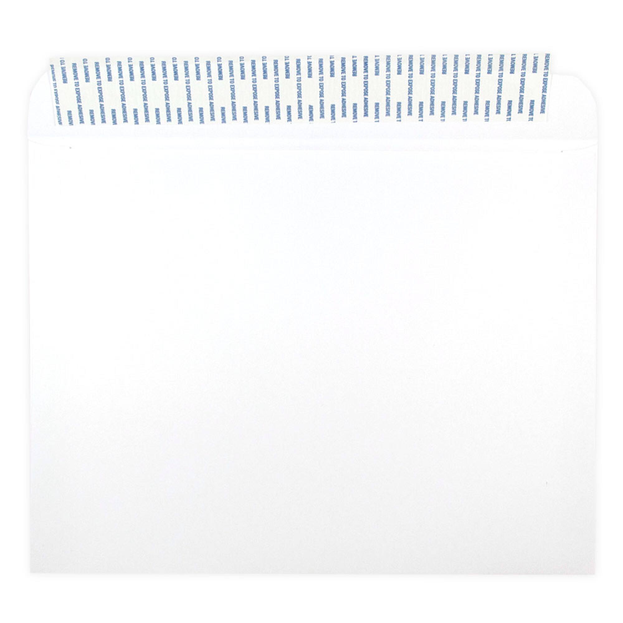 JAM Paper 10" x 13" White Booklet Envelopes